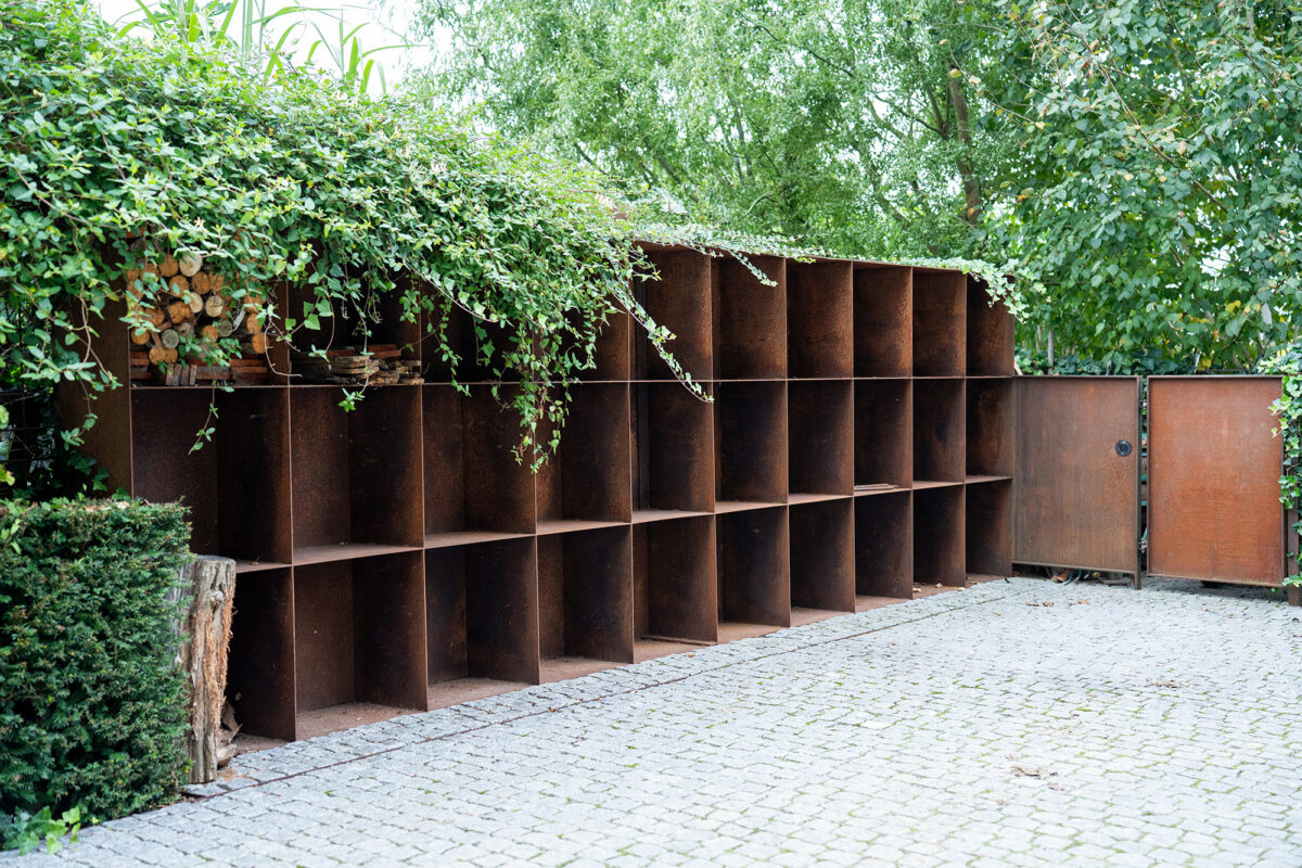 casiers acier corten